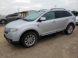 Salvage cars for sale at Temple, TX auction: 2011 Lincoln MKX