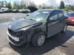 Salvage cars for sale at Portland, OR auction: 2016 Mazda CX-5 Touring