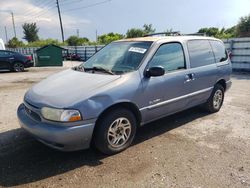 Salvage cars for sale from Copart Miami, FL: 2000 Nissan Quest SE