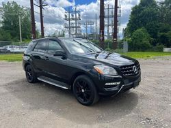 Salvage cars for sale at Candia, NH auction: 2015 Mercedes-Benz ML 350 4matic
