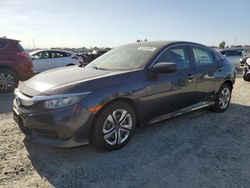 Salvage cars for sale at Antelope, CA auction: 2017 Honda Civic LX