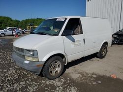 Salvage trucks for sale at Windsor, NJ auction: 2004 Chevrolet Astro