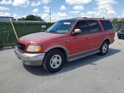 Salvage cars for sale from Copart Orlando, FL: 2000 Ford Expedition Eddie Bauer