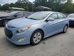 Salvage cars for sale from Copart Savannah, GA: 2012 Hyundai Sonata Hybrid