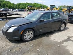 Salvage cars for sale from Copart Windsor, NJ: 2010 Mercury Milan Hybrid