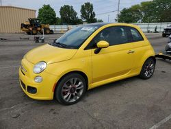 Salvage cars for sale at Moraine, OH auction: 2016 Fiat 500 Sport