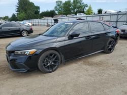 Salvage cars for sale from Copart Finksburg, MD: 2022 Honda Civic Sport