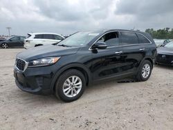 Salvage cars for sale at Houston, TX auction: 2019 KIA Sorento L
