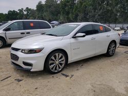 Vehiculos salvage en venta de Copart Ocala, FL: 2017 Chevrolet Malibu Premier