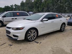 Chevrolet Malibu Premier Vehiculos salvage en venta: 2017 Chevrolet Malibu Premier