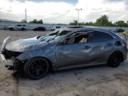 Salvage cars for sale at auction: 2017 Honda Civic EX