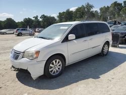 Salvage cars for sale from Copart Ocala, FL: 2014 Chrysler Town & Country Touring