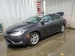 Salvage cars for sale at Central Square, NY auction: 2015 Chrysler 200 Limited