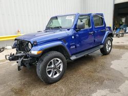 Salvage cars for sale from Copart New Orleans, LA: 2019 Jeep Wrangler Unlimited Sahara