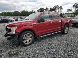 Salvage cars for sale at Byron, GA auction: 2018 Ford F150 Supercrew
