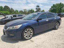 Salvage cars for sale from Copart Hampton, VA: 2014 Honda Accord Sport