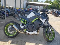 Salvage motorcycles for sale at Austell, GA auction: 2021 Kawasaki ZR900 F