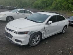 Salvage cars for sale from Copart Marlboro, NY: 2017 Chevrolet Malibu LT