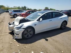 Vehiculos salvage en venta de Copart Pennsburg, PA: 2021 Tesla Model 3