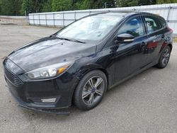 Salvage cars for sale from Copart Arlington, WA: 2016 Ford Focus SE