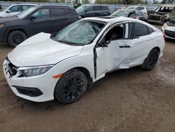 Salvage cars for sale at Bowmanville, ON auction: 2017 Honda Civic EX