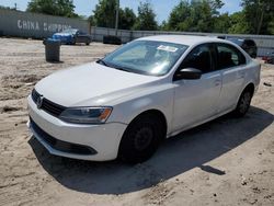 Salvage cars for sale at Midway, FL auction: 2012 Volkswagen Jetta Base