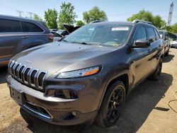 Jeep Cherokee Limited salvage cars for sale: 2015 Jeep Cherokee Limited