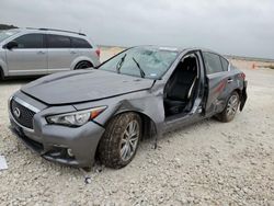 Salvage cars for sale from Copart Temple, TX: 2015 Infiniti Q50 Base