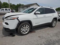 Salvage cars for sale at York Haven, PA auction: 2015 Jeep Cherokee Limited