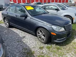 Salvage cars for sale from Copart New Orleans, LA: 2014 Mercedes-Benz C 300 4matic