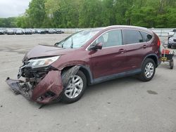 Salvage cars for sale from Copart Glassboro, NJ: 2016 Honda CR-V EXL