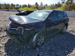 Salvage cars for sale at Windham, ME auction: 2015 Toyota Rav4 XLE