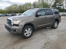 Salvage cars for sale at North Billerica, MA auction: 2010 Toyota Sequoia SR5