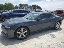 Salvage cars for sale at Loganville, GA auction: 2015 Chevrolet Camaro LT