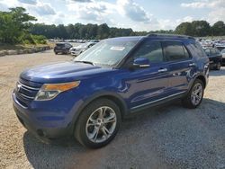 Ford Explorer Limited salvage cars for sale: 2015 Ford Explorer Limited