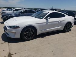 Salvage cars for sale at Grand Prairie, TX auction: 2020 Ford Mustang