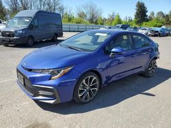 Toyota salvage cars for sale: 2020 Toyota Corolla XSE