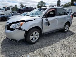 Salvage cars for sale from Copart Graham, WA: 2016 Subaru Forester 2.5I Limited
