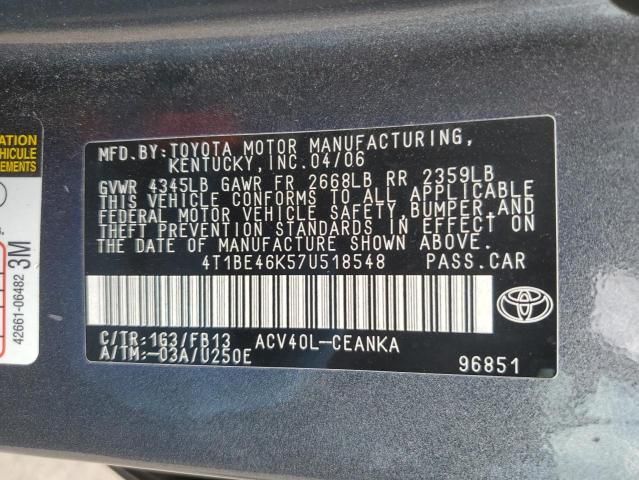 2007 Toyota Camry CE