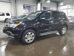 Salvage cars for sale at Ham Lake, MN auction: 2007 Acura MDX Technology