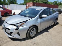 Salvage cars for sale from Copart Baltimore, MD: 2017 Toyota Prius