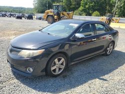 Salvage cars for sale at Concord, NC auction: 2012 Toyota Camry Base
