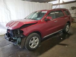 Vehiculos salvage en venta de Copart Ebensburg, PA: 2013 Dodge Durango Crew