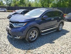 Salvage Cars with No Bids Yet For Sale at auction: 2019 Honda CR-V Touring