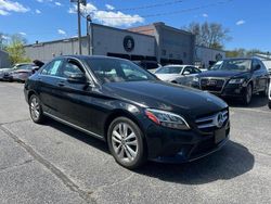 Mercedes-Benz salvage cars for sale: 2019 Mercedes-Benz C 300 4matic
