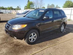 Hyundai Santa fe gl salvage cars for sale: 2009 Hyundai Santa FE GL