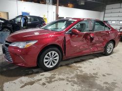 Salvage cars for sale from Copart Blaine, MN: 2017 Toyota Camry LE