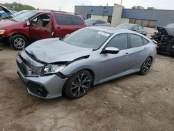 Salvage cars for sale from Copart Woodhaven, MI: 2017 Honda Civic SI