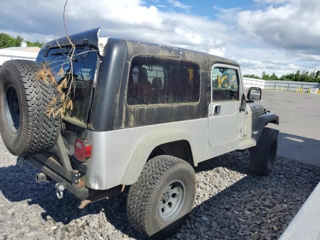 2004 Jeep Wrangler / TJ Sport