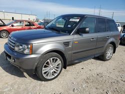 Salvage cars for sale at Haslet, TX auction: 2008 Land Rover Range Rover Sport HSE